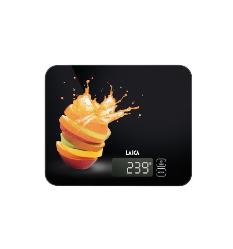 Laica KS5015 escabeaux de cuisine Jaune Comptoir Rectangle Balance de ménage électronique