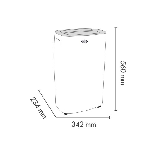 Argoclima Dry nature 21 3,8 L 310 W Blanc