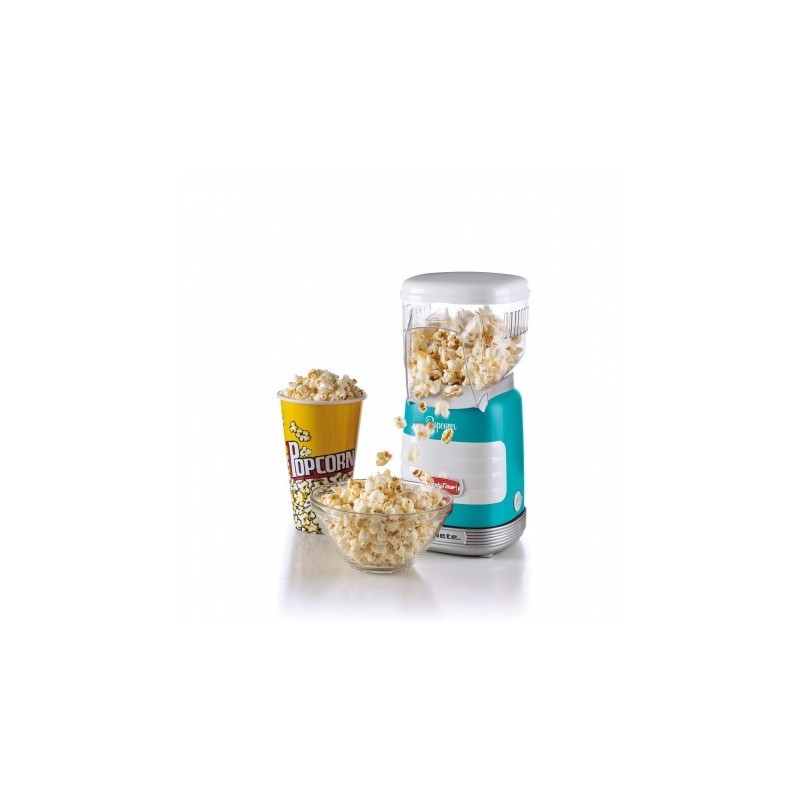 Ariete Pop Corn Party Time palomitas de maiz poppers Azul, Transparente 1100 W