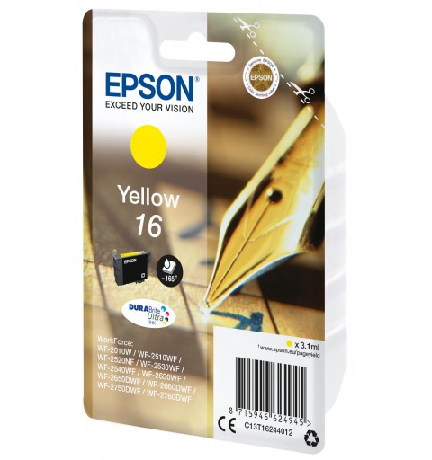 Epson Pen and crossword Cartucho 16 amarillo (etiqueta RF)