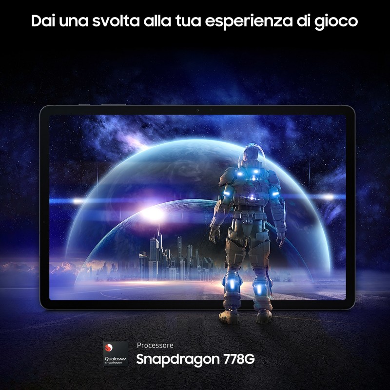 Samsung Galaxy Tab S7 FE SM-T733N 128 Go 31,5 cm (12.4") Qualcomm Snapdragon 6 Go Wi-Fi 6 (802.11ax) Android 11 Noir