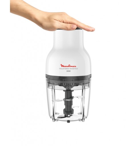 Moulinex DJ520 picadora eléctrica de alimentos 0,4 L 300 W Blanco