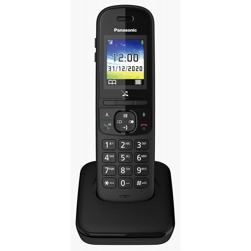 Panasonic KX-TGH710 Teléfono DECT Identificador de llamadas Negro