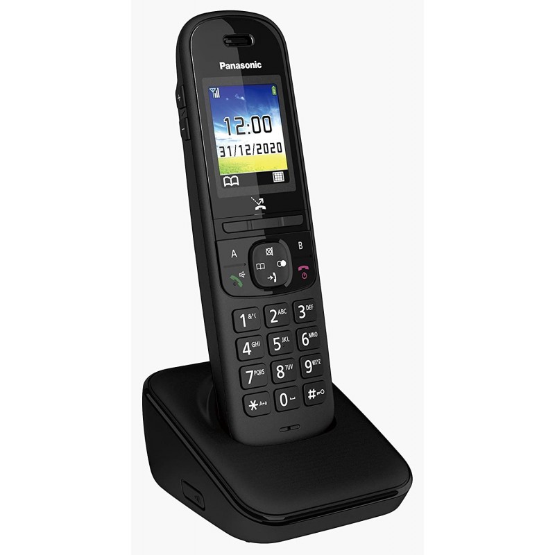 Panasonic KX-TGH710 Teléfono DECT Identificador de llamadas Negro