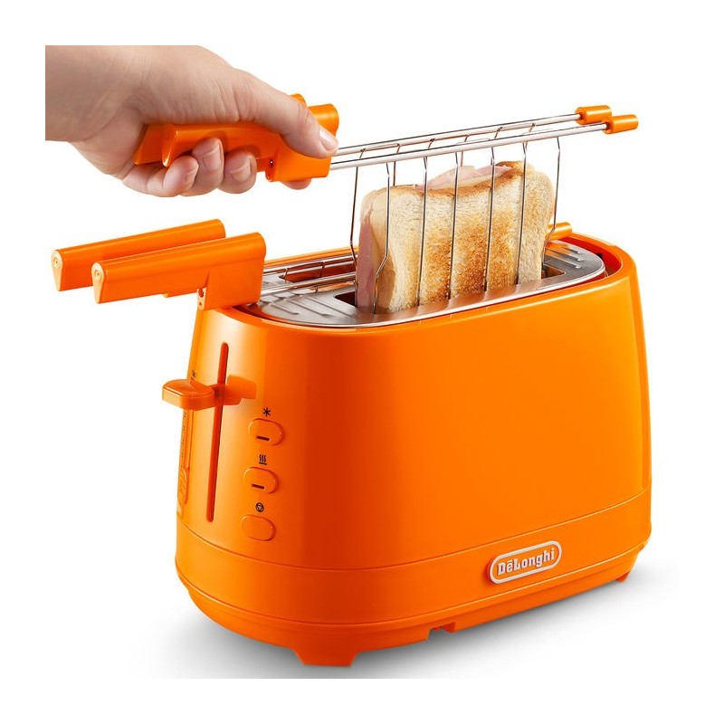 De’Longhi CTLAP2203.O 2 slice(s) 550 W Orange