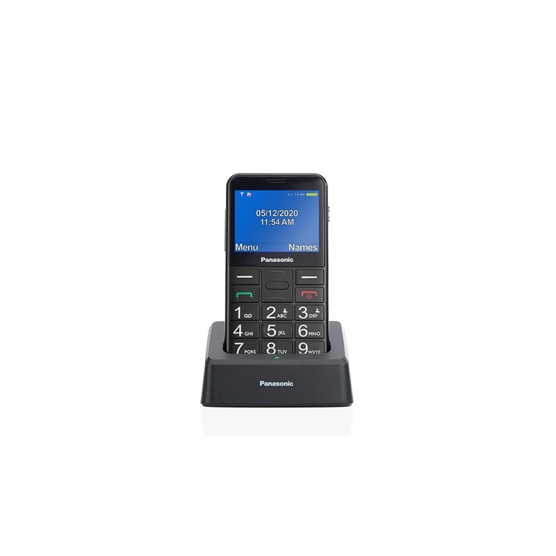 Panasonic KX-TU155 6,1 cm (2.4") 102 g Noir Téléphone d'entrée de gamme