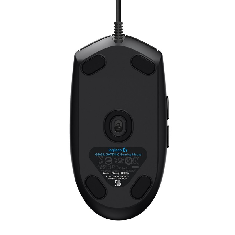 Logitech G G203 LIGHTSYNC Gaming Mouse Maus USB Typ-A 8000 DPI