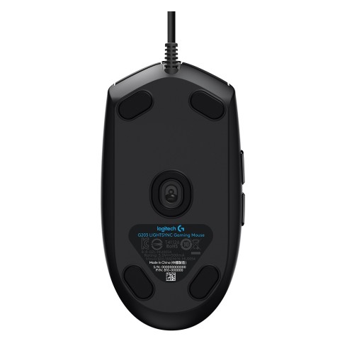 Logitech G G203 LIGHTSYNC Gaming Mouse Maus USB Typ-A 8000 DPI