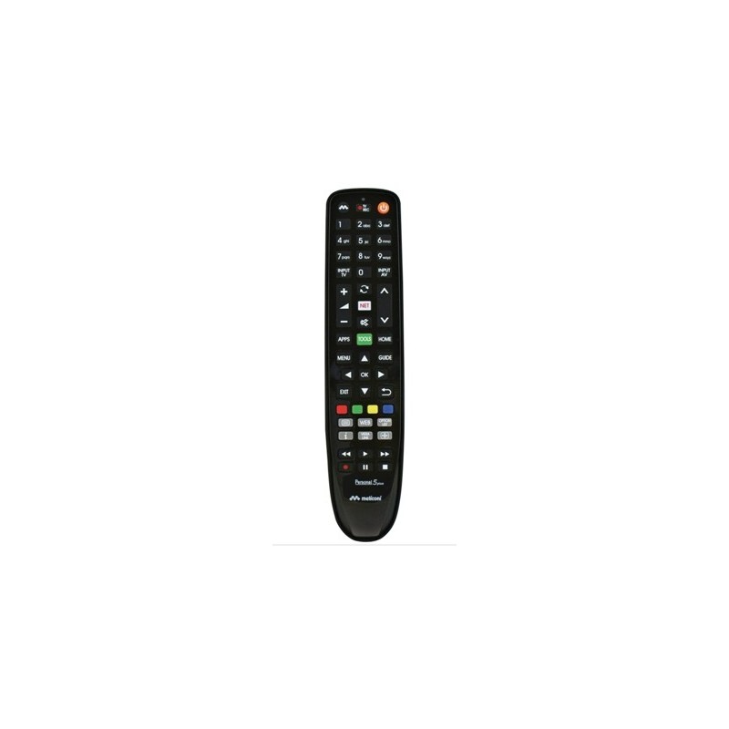 Meliconi Personal 5 Plus mando a distancia IR inalámbrico TV Botones