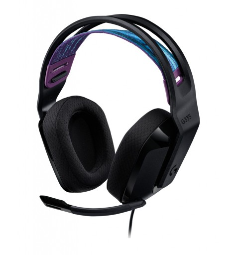 Logitech G G335 Wired Gaming Headset Auriculares Alámbrico Diadema Juego Negro