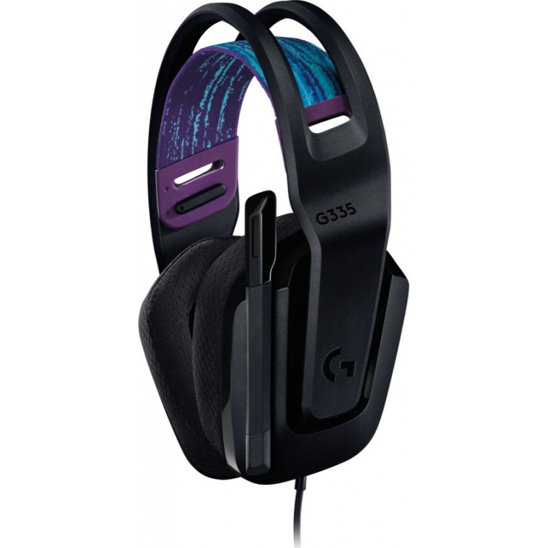 Logitech G G335 Wired Gaming Headset Auriculares Alámbrico Diadema Juego Negro