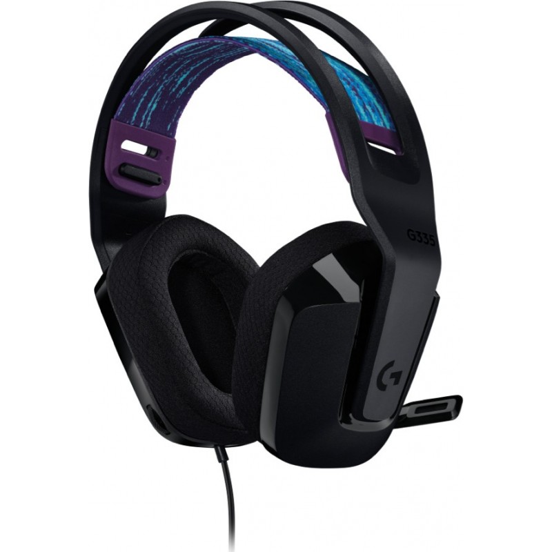 Logitech G G335 Wired Gaming Headset Auriculares Alámbrico Diadema Juego Negro