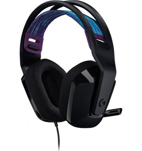 Logitech G G335 Wired Gaming Headset Auriculares Alámbrico Diadema Juego Negro