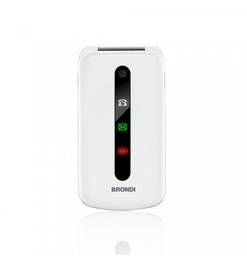 Brondi President 7,62 cm (3") 130 g Blanc Téléphone numérique