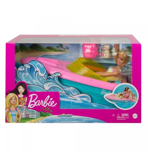 Barbie Doll And Boat