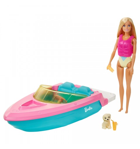 Barbie Doll And Boat