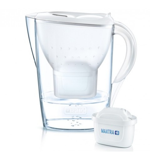 Brita 1039164 filtro de agua Filtro de agua para jarra 2,4 L Transparente, Blanco