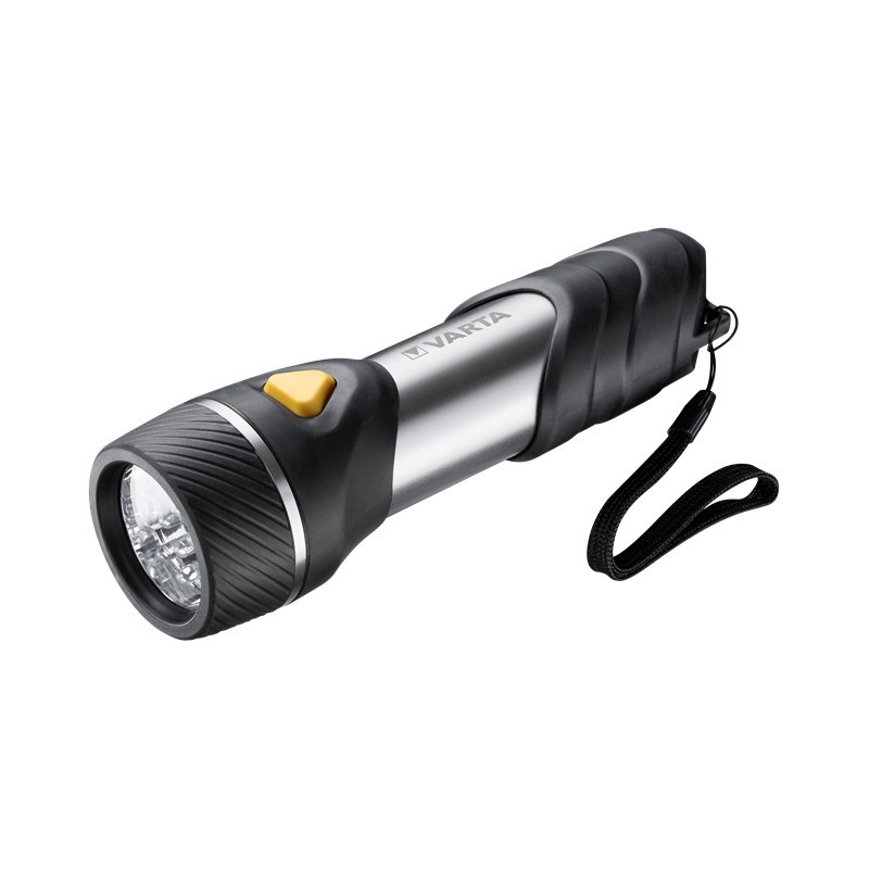 Varta Day Light Multi LED F30 Negro, Plata, Amarillo Linterna de mano