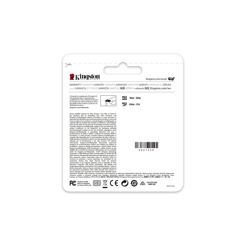 Kingston Technology Canvas Go! Plus 64 GB MicroSD UHS-I Class 10