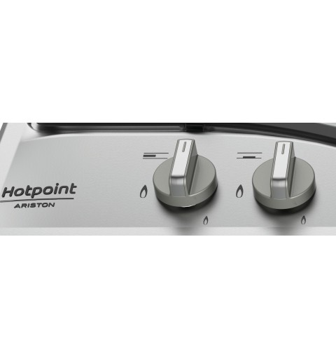 Hotpoint PCN 641 T IX HAR hob Stainless steel Built-in 60 cm Gas 4 zone(s)