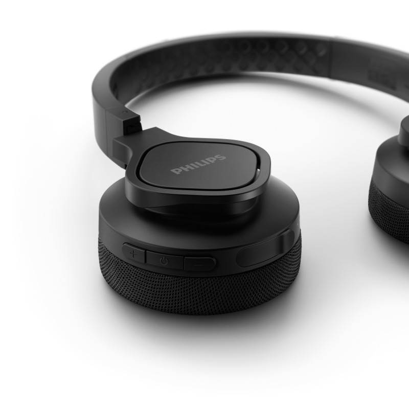 Philips TAA4216BK 00 cuffia e auricolare Con cavo e senza cavo A Padiglione Sport USB tipo-C Bluetooth Nero