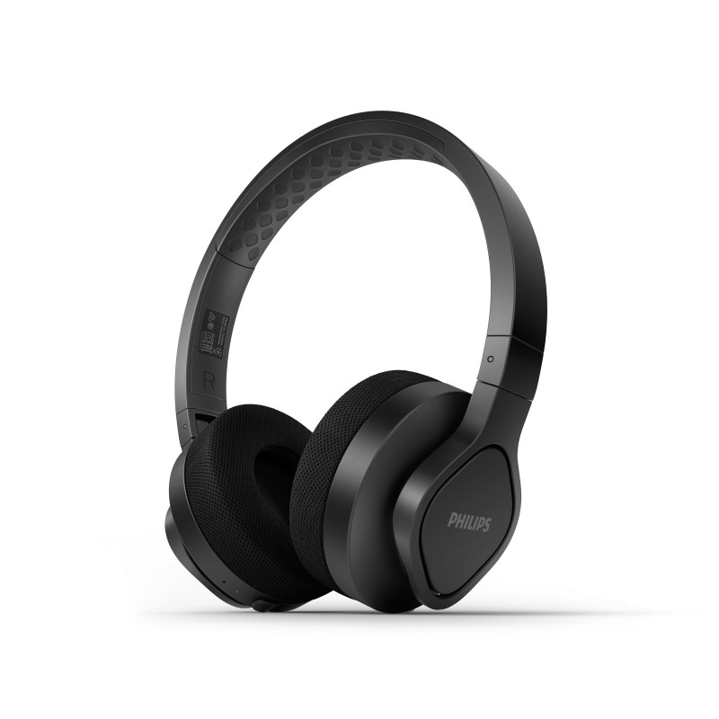 Philips TAA4216BK 00 cuffia e auricolare Con cavo e senza cavo A Padiglione Sport USB tipo-C Bluetooth Nero