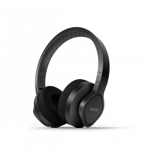 Philips TAA4216BK 00 cuffia e auricolare Con cavo e senza cavo A Padiglione Sport USB tipo-C Bluetooth Nero