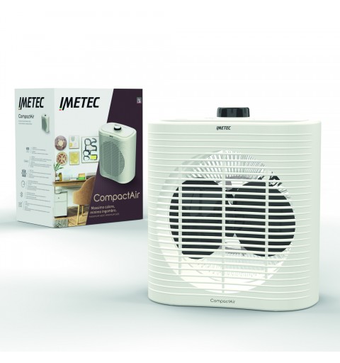 Imetec Compact Air Indoor Weiß 2000 W Elektrischer Raumheizlüfter