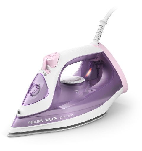 Philips 3000 series DST3010 30 iron Steam iron Ceramic soleplate 2000 W Purple, White