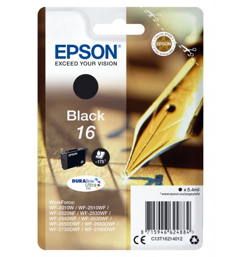 Epson Pen and crossword Singlepack Black 16 DURABrite Ultra Ink