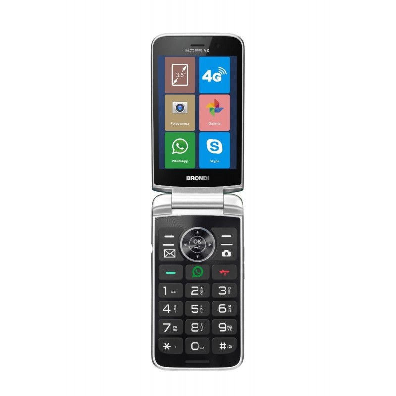 Brondi Boss 4G 8.89 cm (3.5") Green Feature phone