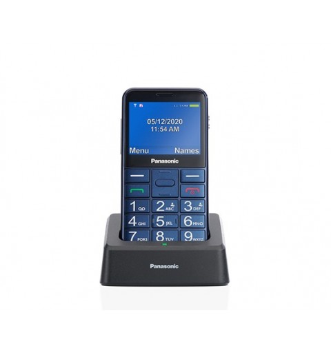 Panasonic KX-TU155 6,1 cm (2.4") 102 g Bleu Téléphone d'entrée de gamme