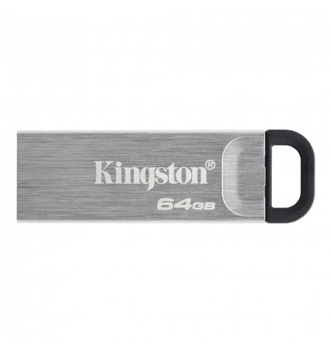 Kingston Technology DataTraveler Kyson lecteur USB flash 64 Go USB Type-A 3.2 Gen 1 (3.1 Gen 1) Argent