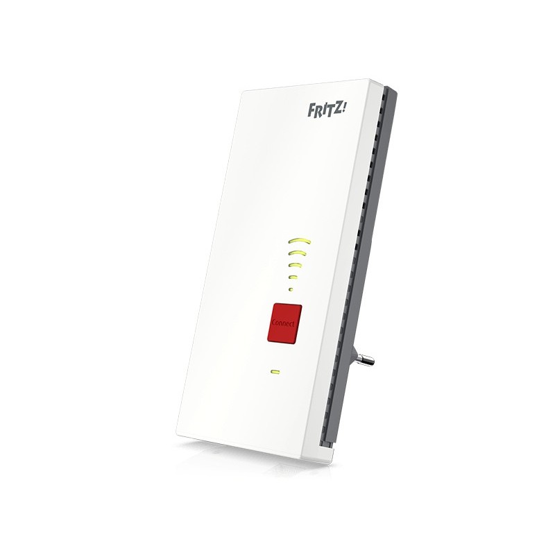 FRITZ! Repeater 2400 Transmisor y receptor de red Gris, Blanco 10, 100, 1000 Mbit s