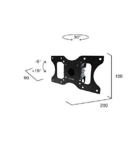 Ciatti ENMONO1020 TV-Halterung 81,3 cm (32 Zoll) Schwarz