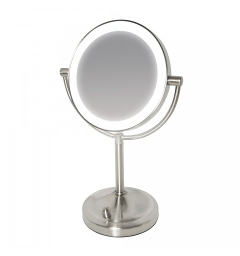 HoMedics MIR-8150-EU makeup mirror Freestanding Round Stainless steel