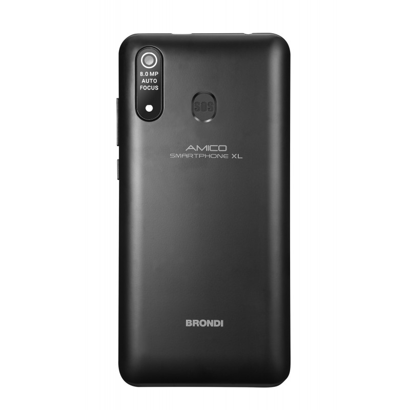 Brondi Smartphone XL 15,2 cm (6") Double SIM Android 11 4G USB Type-C 2 Go 16 Go 2500 mAh Noir