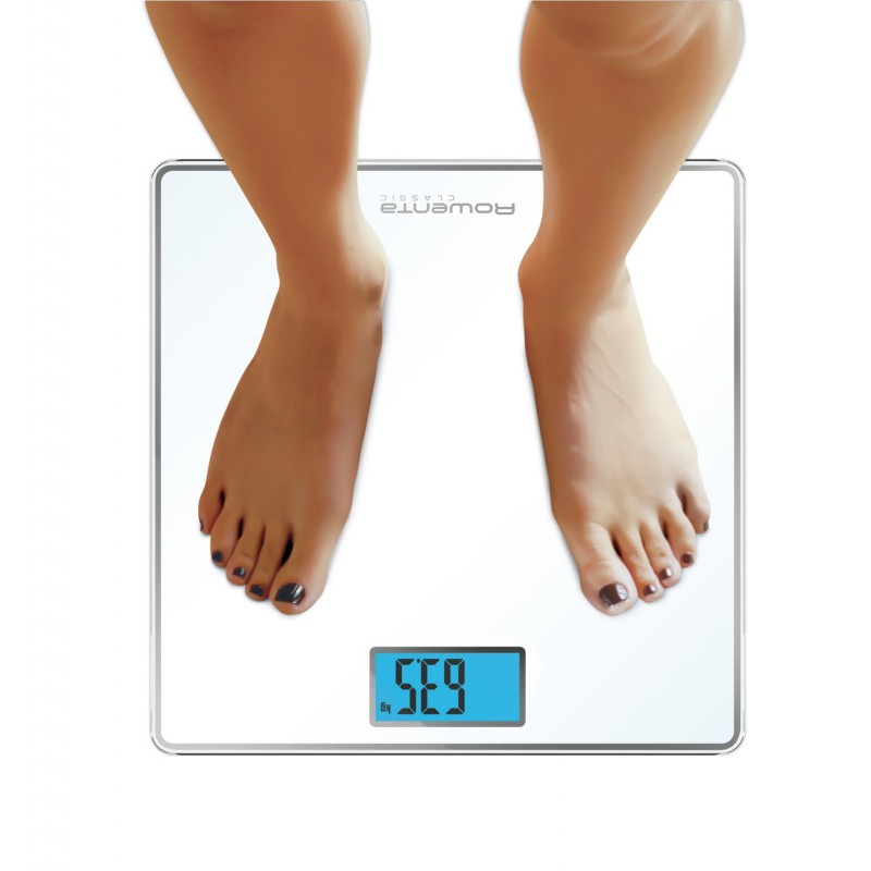 Rowenta Classic BS1501 Square White Electronic personal scale