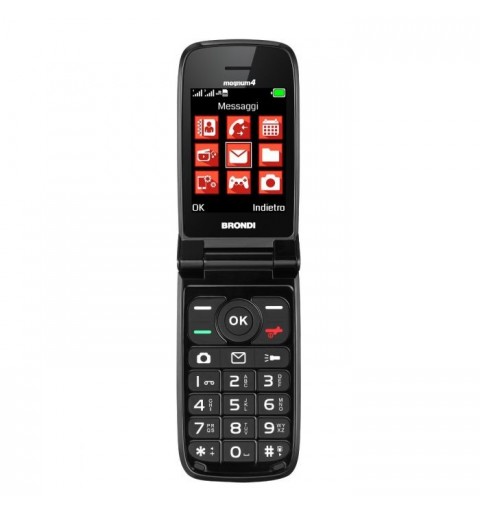 Brondi Magnum 4 7,11 cm (2.8") Rouge Téléphone numérique