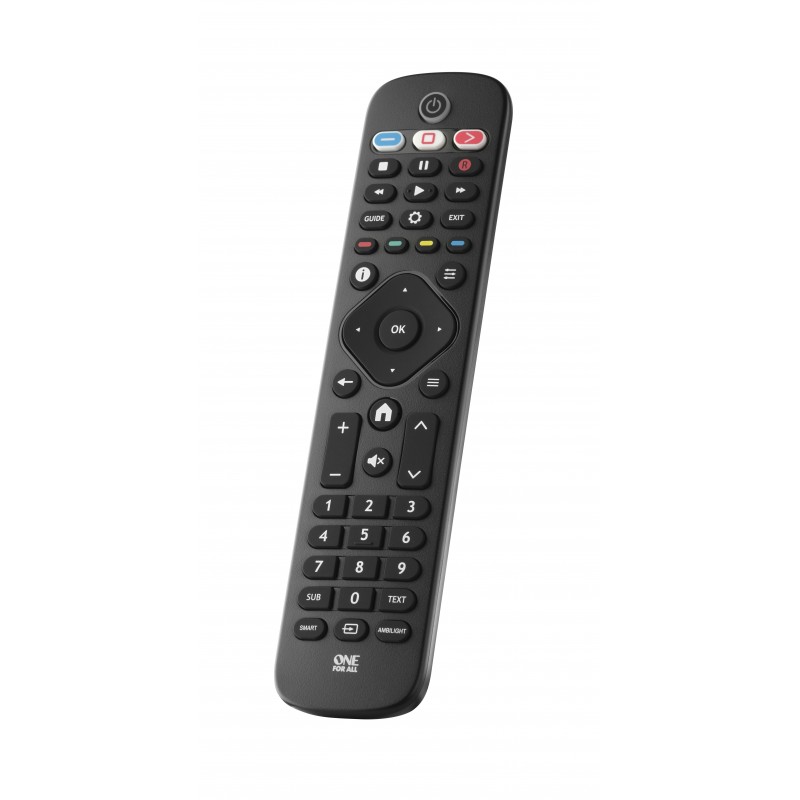 One For All TV Replacement Remotes URC4913 Fernbedienung IR Wireless Drucktasten