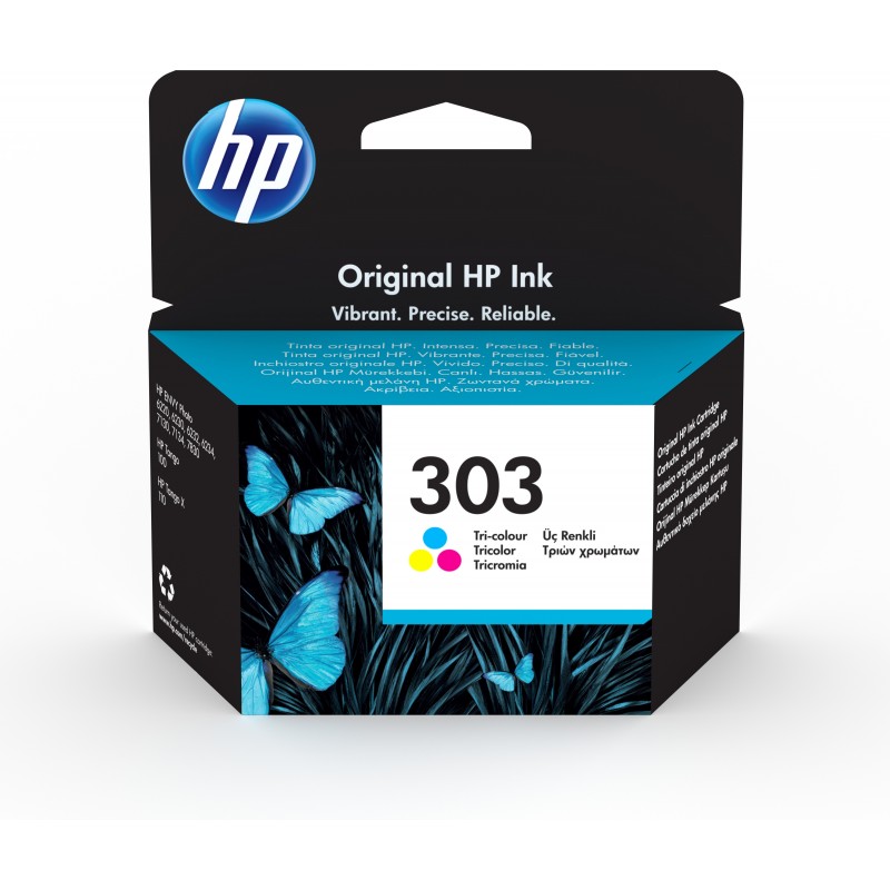 HP Cartucho de tinta Original 303 tricolor