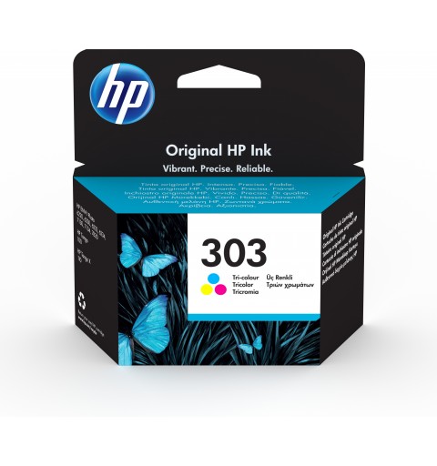 HP 303 Cyan Magenta Gelb Original Druckerpatrone