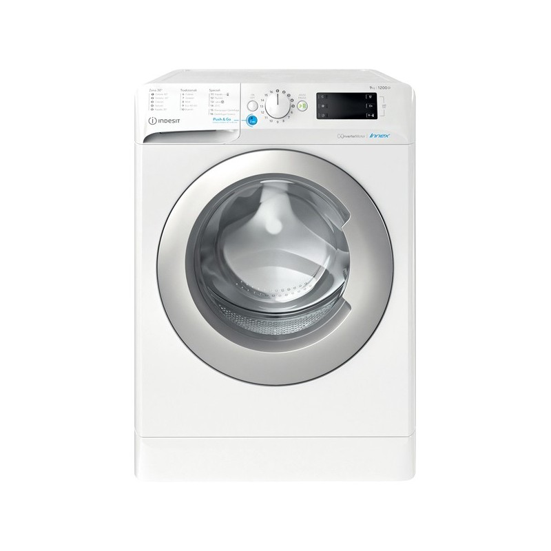 Indesit BWE 91285X WS IT lavadora Carga frontal 9 kg 1200 RPM B Blanco