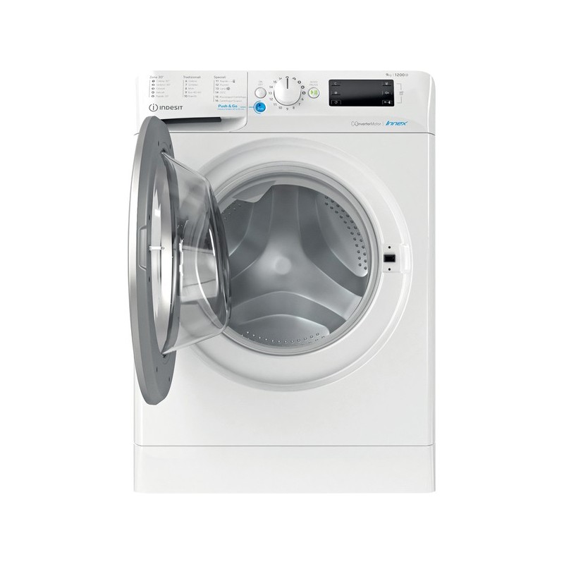 Indesit BWE 91285X WS IT lavadora Carga frontal 9 kg 1200 RPM B Blanco