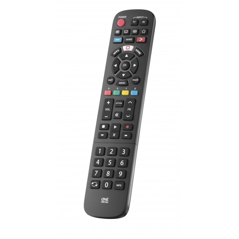 One For All TV Replacement Remotes URC4914 telecomando IR Wireless Pulsanti