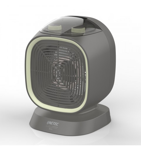 Imetec Silent Power Eco Intérieure Vert, Gris 2100 W Chauffage de ventilateur électrique