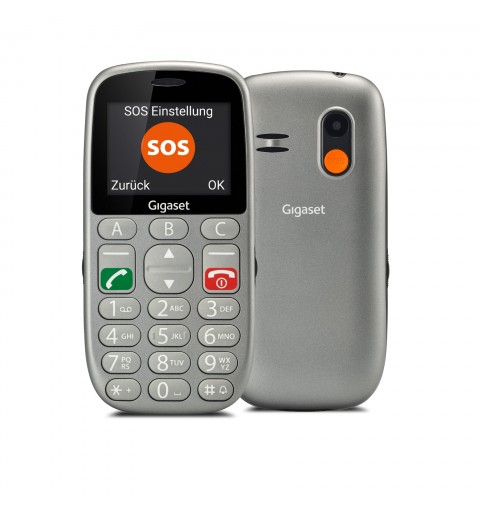 Gigaset GL390 5.59 cm (2.2") 88 g Silver Feature phone