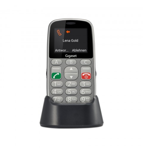 Gigaset GL390 5,59 cm (2.2") 88 g Argento Telefono cellulare basico