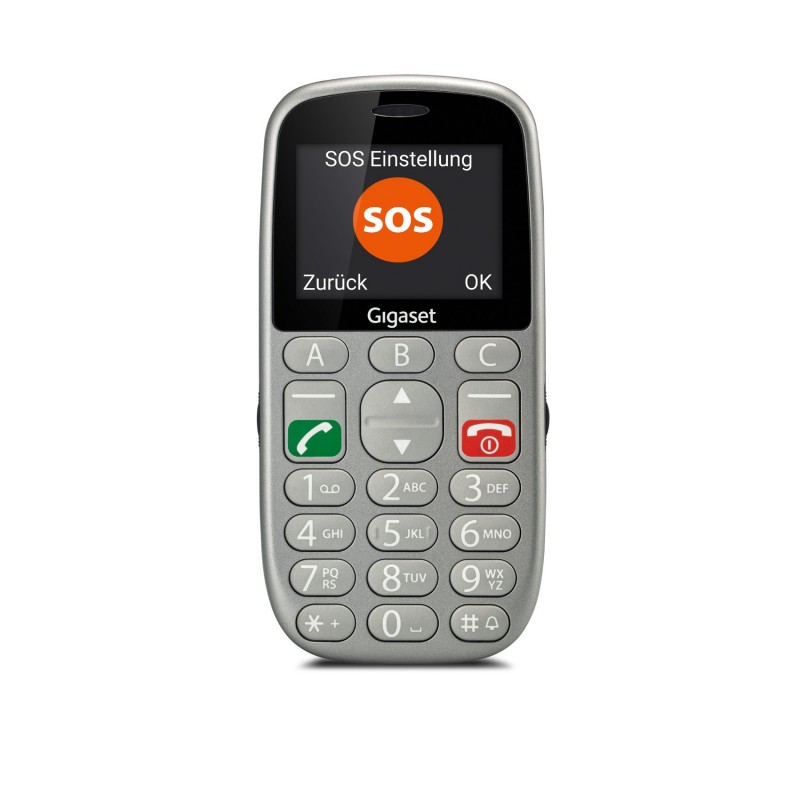 Gigaset GL390 5.59 cm (2.2") 88 g Silver Feature phone