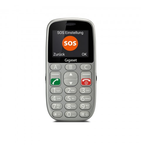 Gigaset GL390 5,59 cm (2.2") 88 g Argent Téléphone numérique